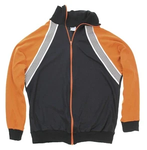 1970er 70s Trainingsjacke (Gr.M) Original*VINTAGE GDR Sportjacke Track Top DDR - Picture 1 of 9