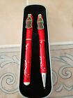 1998 Coke "Coca-Cola" Mechanical Pencil and Pen Set