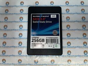 SUPER TALENT FTM56N325H Solid State Drive 256GB 2.5" SATA III TESTED!