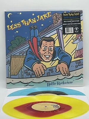 NEW Less Than Jake Hello Rockview Brown Blue Red Yellow In Color Vinyl LP /500 - Image 1 of 4