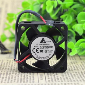 DELTA AFB0512MD Fan DC 12V 0.11A Dual Ball Bearing High Air Volume 3pin 50X50X20 - Picture 1 of 6