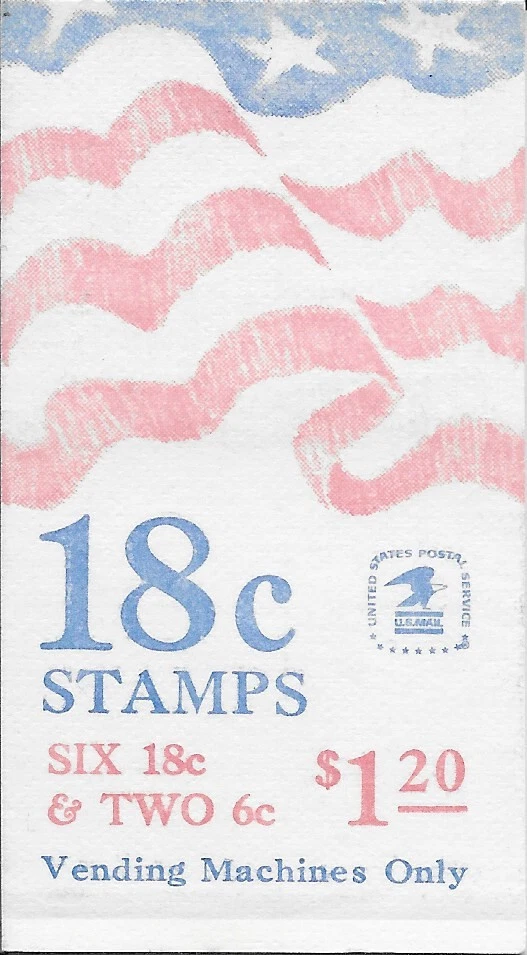 US Scott BK138, 1893a ,  6c and Flag  , Complete, OG, NH - Image 1 of 1