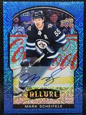 2020-21 Upper Deck Allure #61 Mark Scheifele BLUE LINE AUTO 23/35