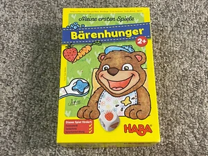 My Very First Hungry as a Bear (Barenhunger) - Haba 2014 - Complete - Picture 1 of 4