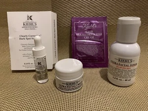 kiehls dark spot solution facial cream & toner, corrective, Mask Skincare Bundle - Picture 1 of 5