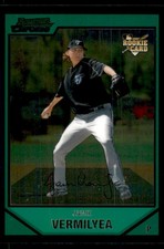 2007 Bowman Draft Picks & Prospects Chrome Jamie Vermilyea Toronto Blue Jays