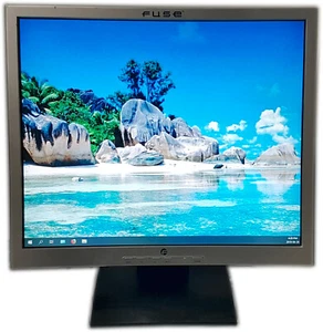 FUSE LCD Monitor N19 F19DS 4:3 1280x1024 DVI VGA with VGA & power cables - Picture 1 of 6