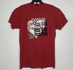 Cheap Trick T-Shirt Men’s Size Large Red Color - Picture 1 of 6