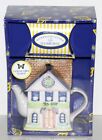 Teapot Wedgewood Cottage tea shop ceramic NEW gift one serving house building