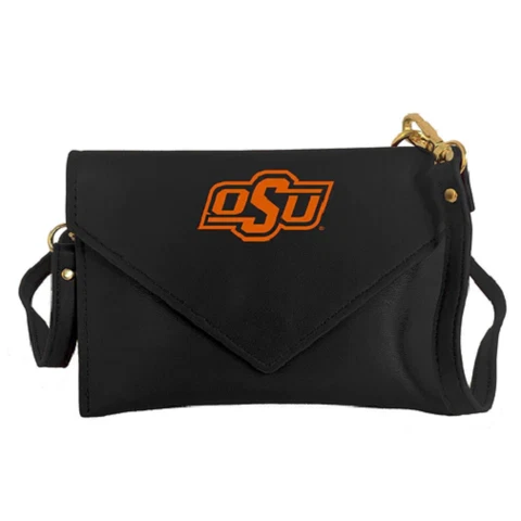 Oklahoma State Cowboys NCAA Kara Crossbody Purse Stadium Approved Cover