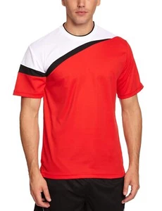 MITER Polarize men's soccer t-shirt medium red - red / white - Picture 1 of 2