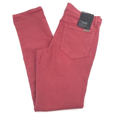 $198 Joe's Jeans Airsoft Asher Apple Peel Rojo Calce Ajustado Pantalones Para Hombres 34 X 32 Foto 1 de 4