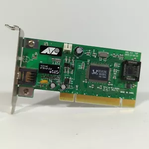 Realtek 8139C 10/100 PCI RJ45 NIC Ethernet Network Card Low Profile Half Height - Picture 1 of 4
