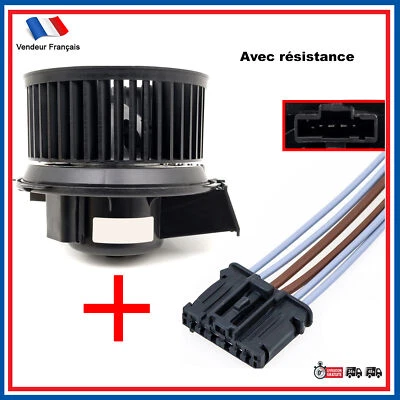 Prise Connecteur Pulseur Ventilation Habitacle Prévu pour Xsara Picasso 206 307 - Immagine 1 di 4