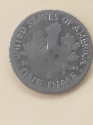 2017 P Dime, Error! Missing edges, inside as well, struck on a thin Planchet Cover