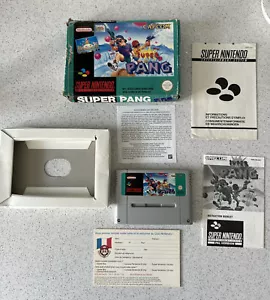 Super Pang (SNES) Super Nintendo Boxed Complete (PAL) - Picture 1 of 17