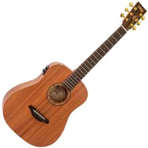 Vintage Mahogany Series 'Travel' Electro-Acoustic Guitar ~ Satin Mahogany - Picture 1 of 13