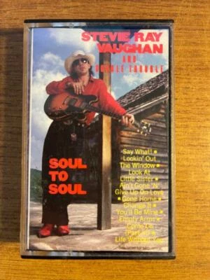 STEVIE RAY VAUGHAN SOUL TO SOUL RARE CASSETTE TAPE TESTED LATE NITE BARGAIN! - Image 1 of 2