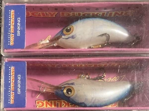 2 Ugly Duckling Lures 5 TR Tarpon NIP Wobblers 5cm - Picture 1 of 2