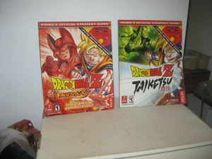 2 Libros de Guía de Estrategia de Taiketsu Dragon Ball Z #2&3 con DVD Muy Bueno + - Imagen 1 de 6