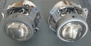 AUDI A3 8L OEM ORIGINAL HELLA HEADLIGHT PROJECTION LENSES SOLD IN PAIRS - Picture 1 of 8