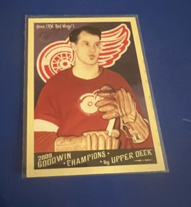 Gordie Howe 2009 Upper Deck Goodwin Champions #140 Red Wings