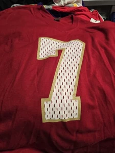 San Francisco 49ers Colin Kaepernick #7 2 -sided T-shirt XL New - Picture 1 of 2