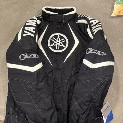 FXR Men’s Yamaha Black & White Snowmobile Jacket - MEDIUM  - Image 1 of 4
