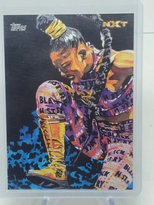 Bianca Belair 2020 Topps WWE Undisputed Schamberger Art #RS-4 - Image 1 of 3