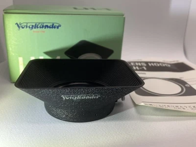 [ Unused in Box ] Voigtlander LH-1 Metal Hood For 21mm 25mm 28mm Lens From JAPAN - Image 1 of 4
