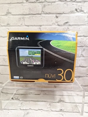 Garmin Nuvi 30 Portable GPS Navigator 3.5" Touchscreen Works With Box  - Image 1 of 4
