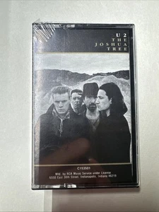 SEALED Brand New! U2 THE JOSHUA TREE Cassette Tape 1987 NEW OLD STOCK! Alt Rock! - Picture 1 of 3