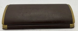 Estuche para bolígrafos de cuero vintage Parker 51 #246 - Caja vacía solo 6" x 2 7/8" - Imagen 1 de 8