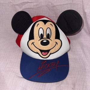 Vintage Disney World Mickey Mouse Ears Baby Boy Ball cap - Picture 1 of 6