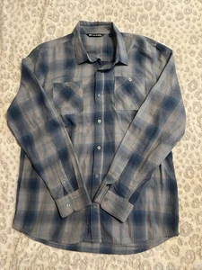 Travis Mathew Mens Long Sleeve Button Down Shirt Size Large T9 - Picture 1 of 4
