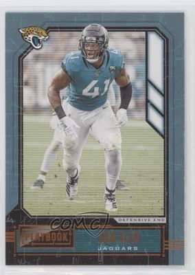 2020 Panini Playbook Orange Josh Hines-Allen Josh Allen #18 - Image 1 of 2