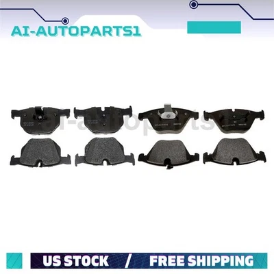 For 2004 2005 2006 2007 BMW 525i Front Rear Brake Pads Kit - Image 1 of 4