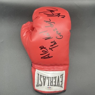 Oleksandr Gvozdyk "The Nail" Signed Boxing Glove PSA Autographed - Image 1 of 3