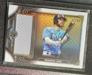 2022 Topps Triple Threads - Single Jumbo Relics /48 #SJR3-BL1 Brandon Lowe - Picture 1 of 2