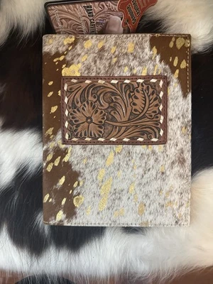 American Darling Hair On Hide Leather Bible Cover - Image 1 of 4