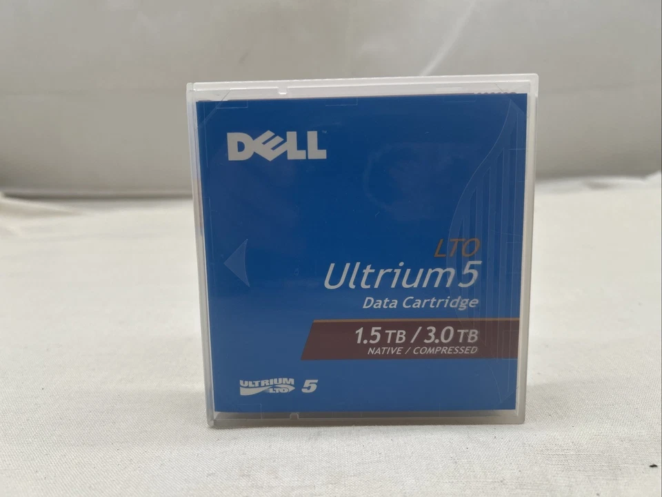 DELL LTO Ultrium 5 Data Cartridge – 1.5 TB Native / 3.0 TB Compressed  Unbenutzt - Bild 1 von 4