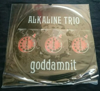 ALKALINE TRIO VINYL GODDAMNIT 20TH ANNIVERSARY LIMITED EDITION PICTURE DISC LP   - Image 1 of 4