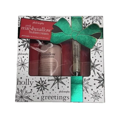 COTY Philosophy Pink Marshmallow Buttercream 2-Piece Lip Gloss & 3-in-1 - Image 1 of 3