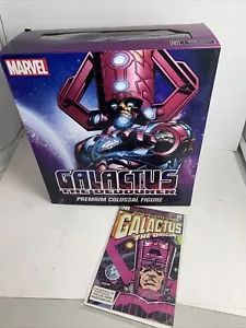 Marvel Galactus The Devourer Premium Colossal Figure and Comic The Origin 1 - Picture 1 of 9