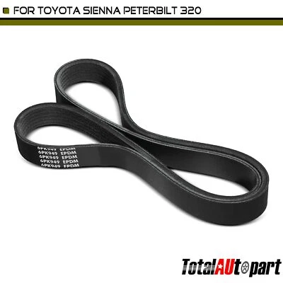 Ремень змеевик для Toyota Sienna 1998-2000 V6 3,0 л Peterbilt 320 2013 37,38 дюйма - Изображение 1 из 4