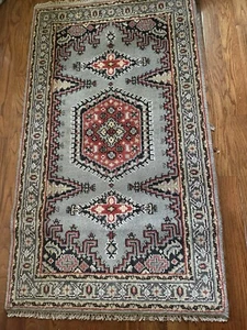 3x5,1 Vintage DESIGN FINE VEG DYE INDO CAUCAS USHAK ANTIQUE - Bild 1 von 8