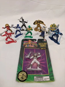 Power Rangers Collectible Mini Figures 3" 10 Figure Toy Lot 93/94 Bandai Vintage - Picture 1 of 5