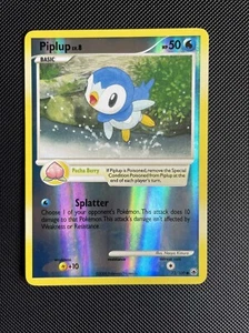 Piplup 72/100 Majestätische Morgenröte Reverse Holo Pokemon Karte - NM - Bild 1 von 15