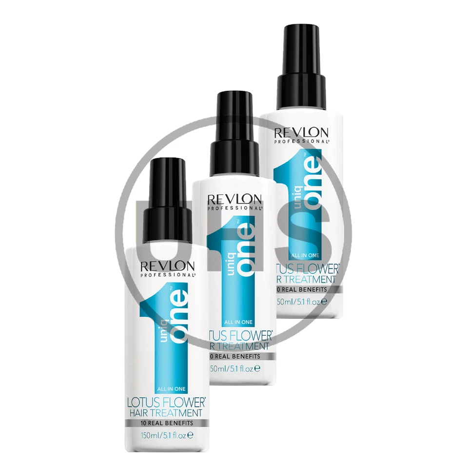 3 x Revlon Professional Uniqone Lotus Hair Treatment | 150ml | Uniq One | AUS - Image 1 of 1