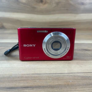 SONY Cyber-Shot DSC-W330 Digital Camera 4X Optical Zoom Built-in Flash Red - Picture 1 of 6